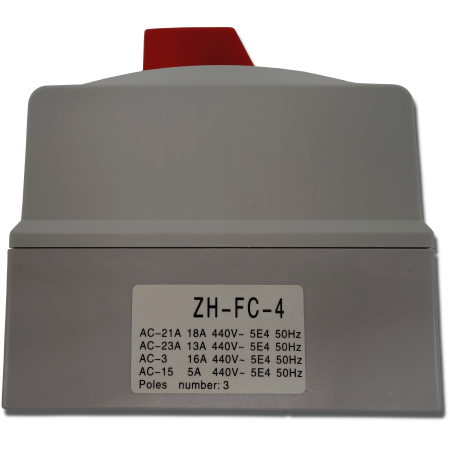 ŁĄCZNIK KRZYWKOWY GWIAZDA TRÓJKĄT 16A OBUDOWA IP54